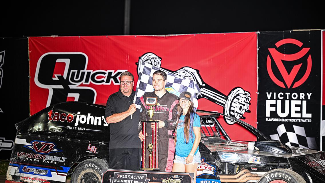 Gustin and Gaylord Triumph During the FloRacing Night in America