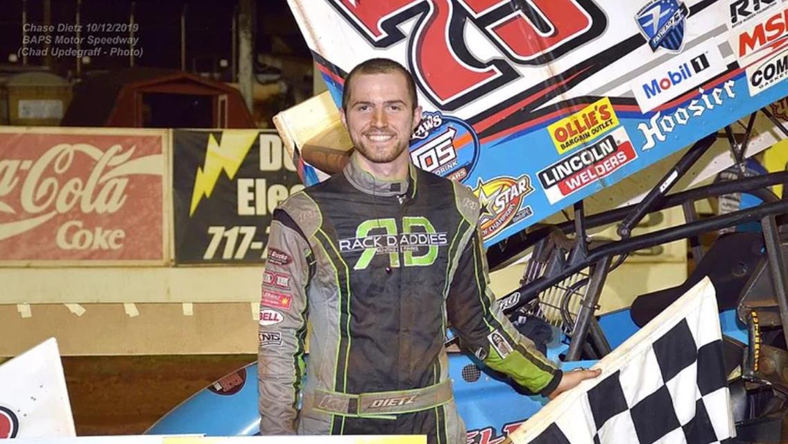 Chase Dietz Wins Capitol Renegade Showdown at BAPS Motor Speedway