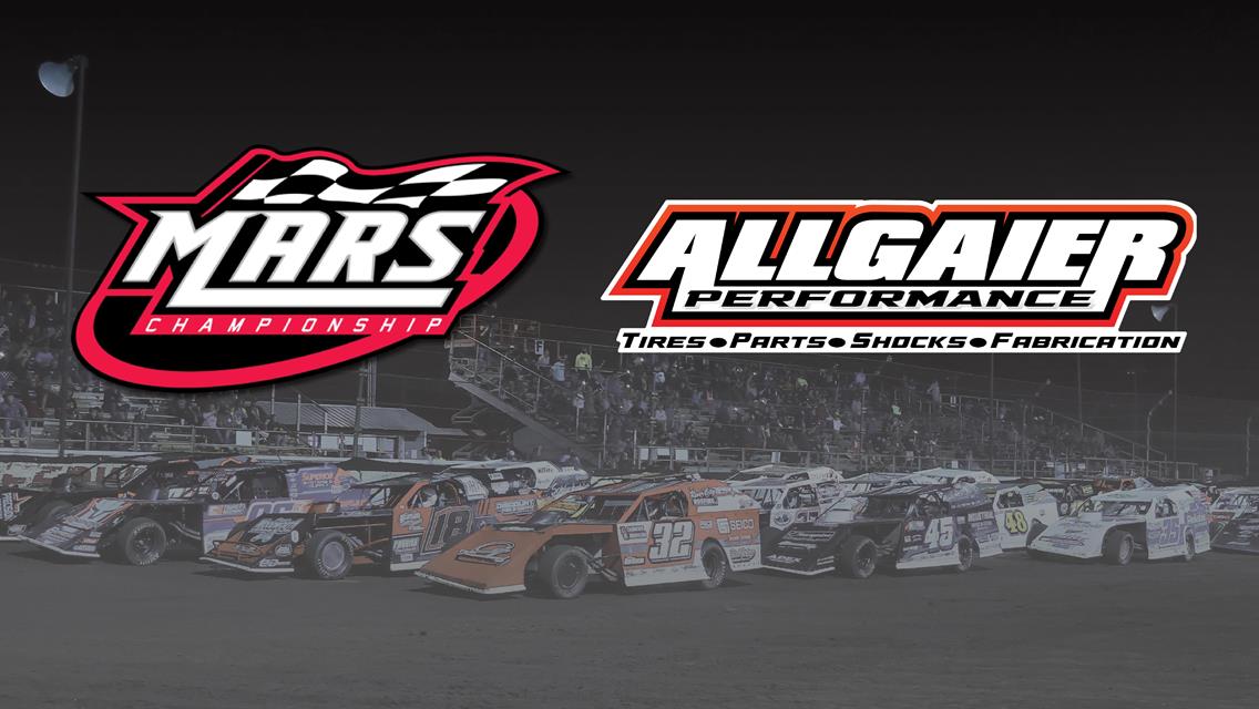 Allgaier Performance Joins MARS Modified Championship Tour as Heat Race Presenting Sponsor