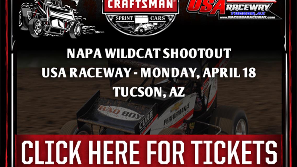 WoO USA Raceway April 18 Tickets On Sale Now!