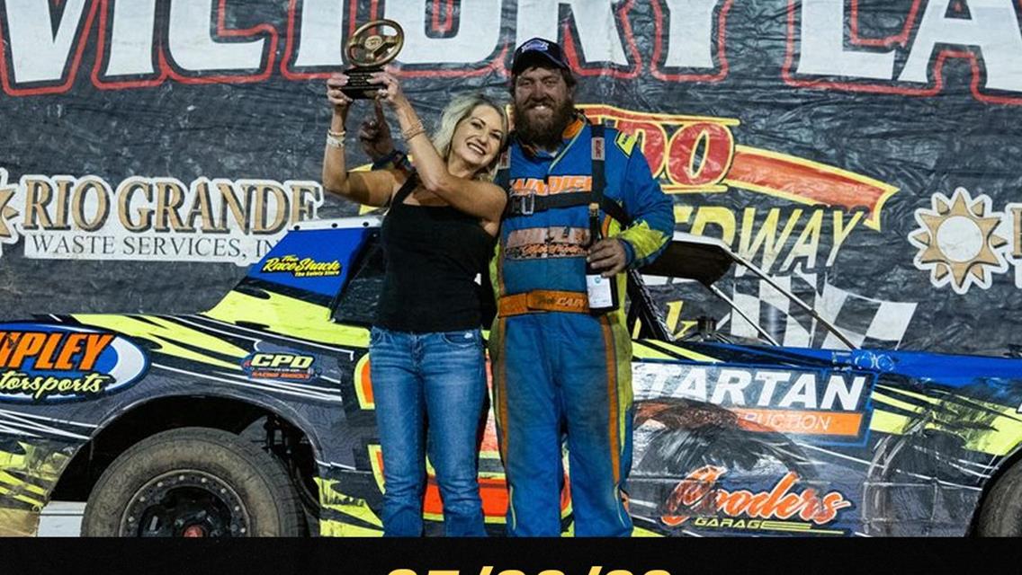 Cain, Jobin Charge From Deep to Victory Lane at Vado Speedway Park