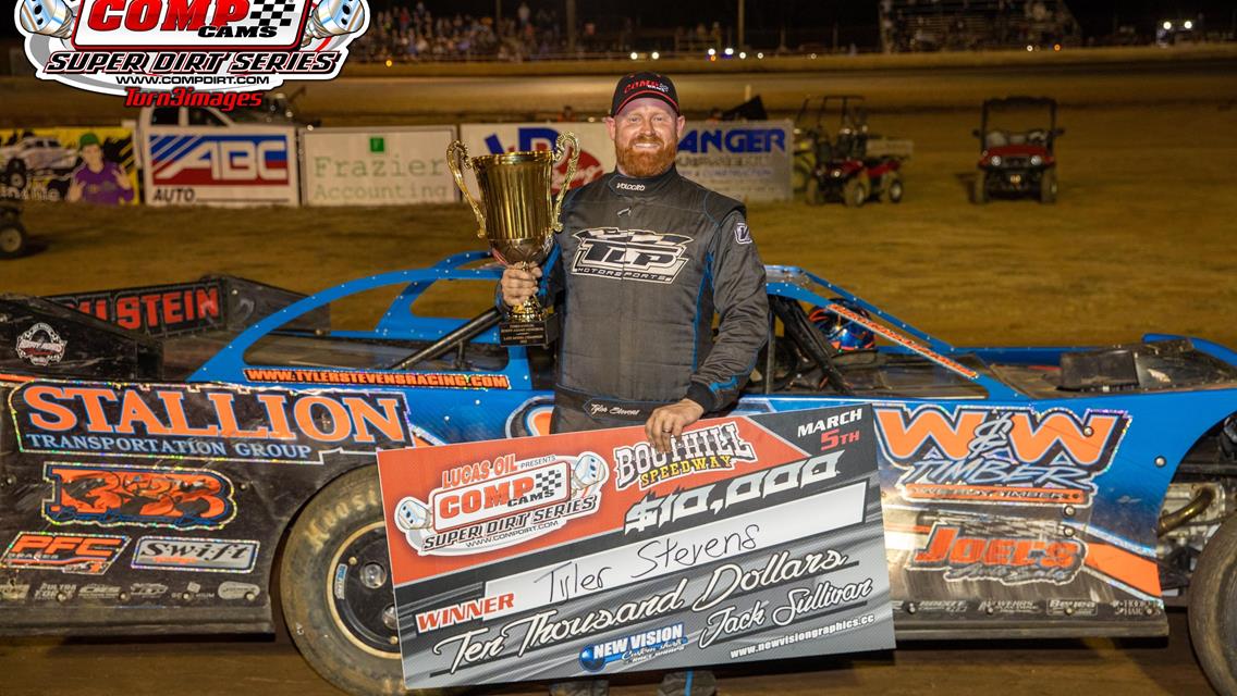 Tyler Stevens Rallies for $10,000 Ronny Adams Memorial Victory