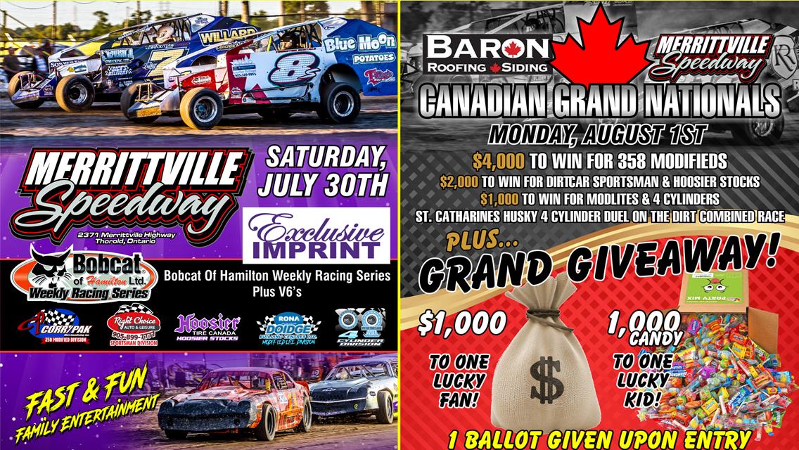 Civic Holiday Doubleheader Up Next at Merrittville