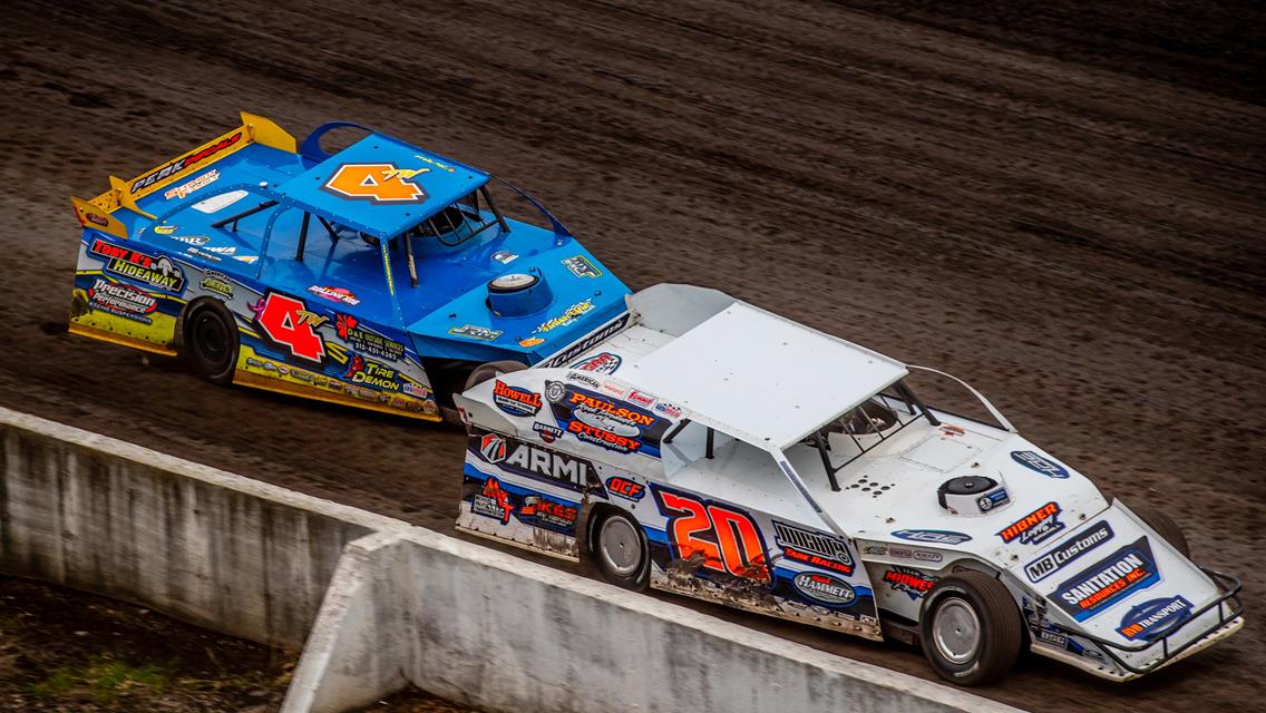Hamilton County Speedway (Webster City, IA) – United States Modified Touring Series (USMTS) – 15th Annual Spring Classic – April 11-12, 2025. (RacinDirt.com photo)