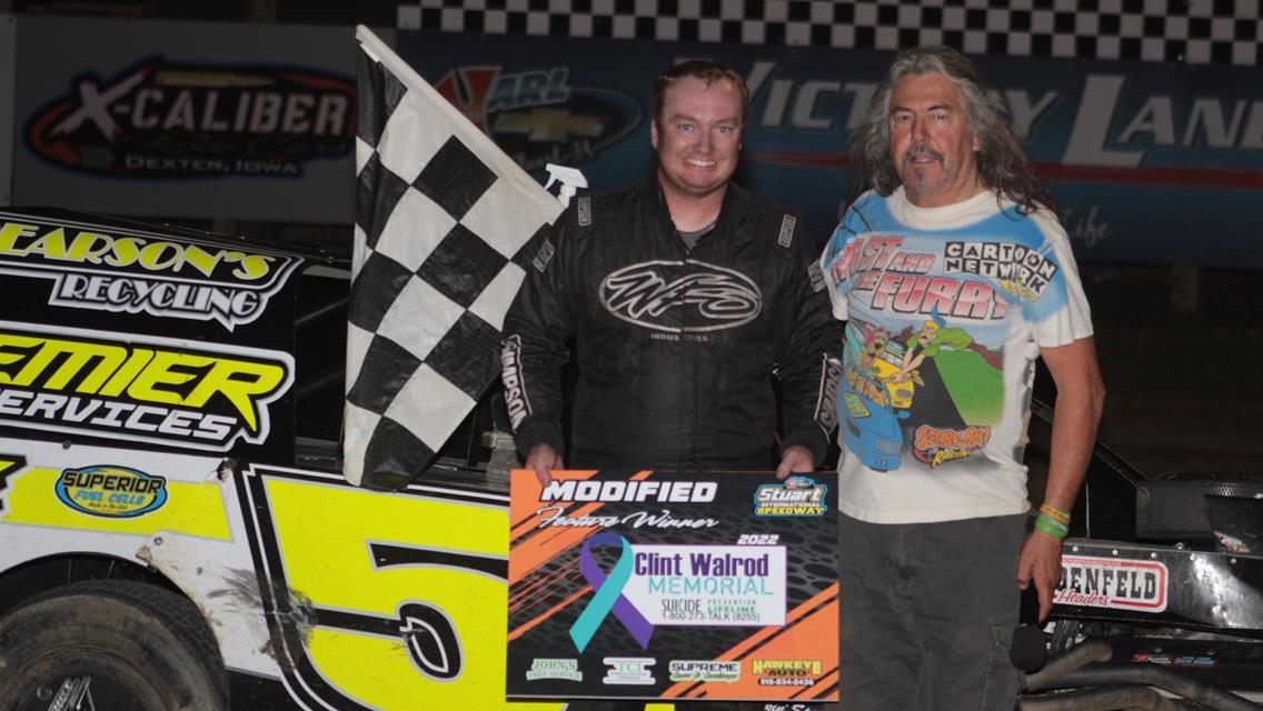 Kaplan Takes Thriller at Clint Walrod Memorial