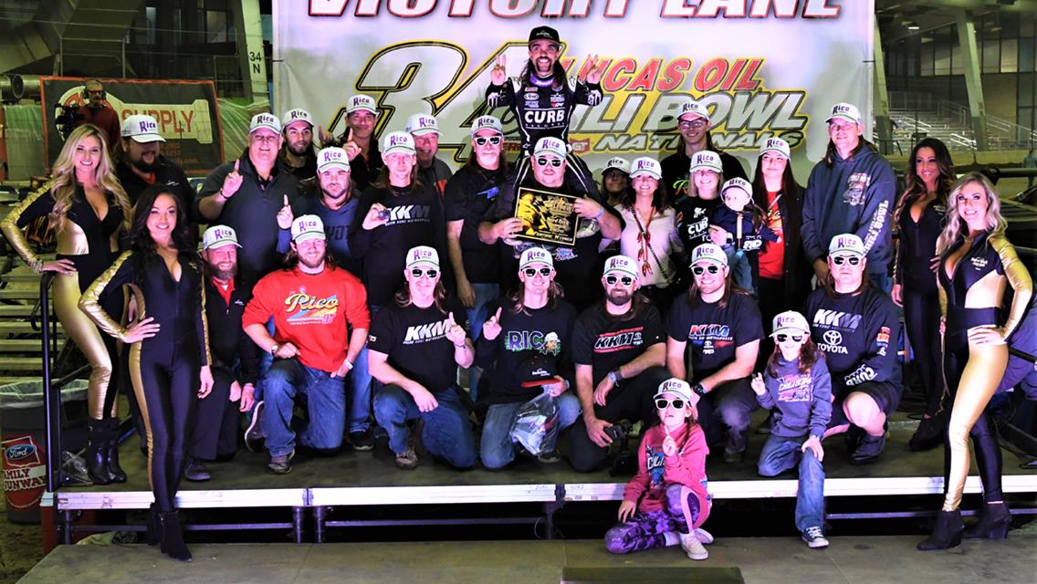 Rico tops Lucas Oil Chili Bowl Wednesday prelim