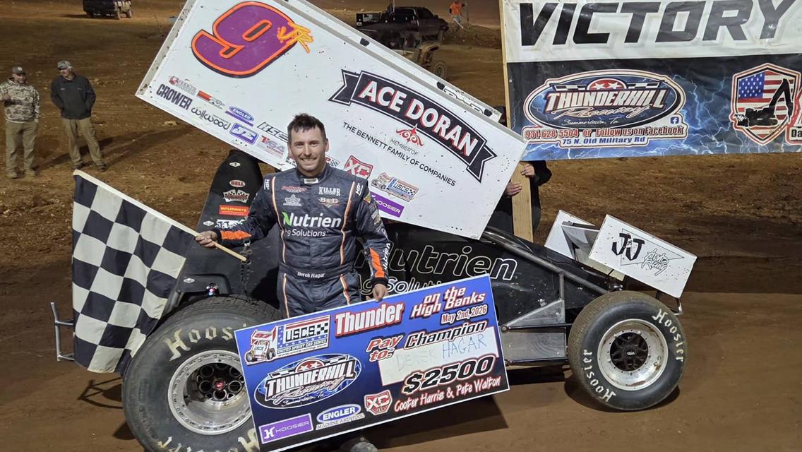 Hagar wins caution-free USCS Thunder on the High Banks at Thunderhill Raceway