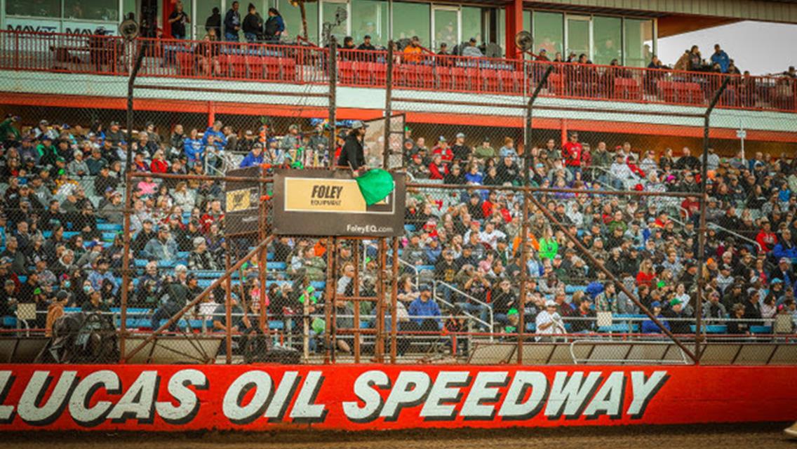 Starting time for Saturday portion of Lucas Oil Speedway Fall Brawl moved earlier