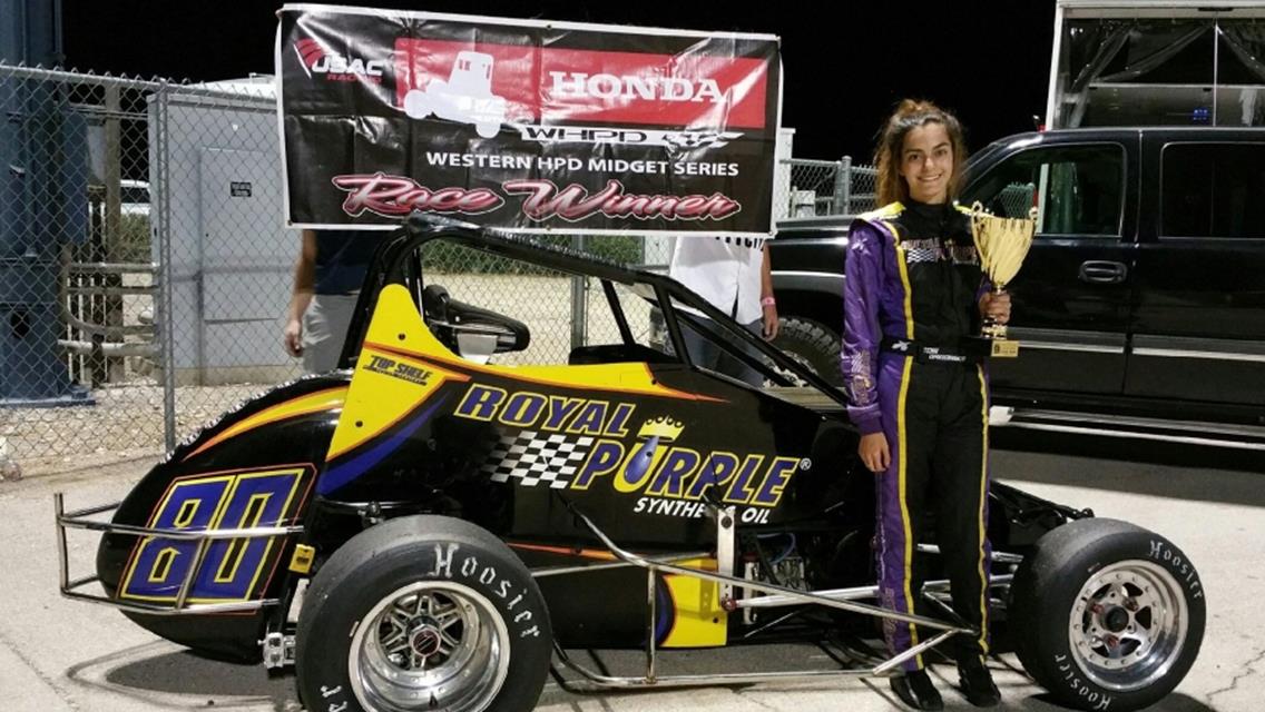 TONI BREIDINGER CATCHES HAZELTON ATOP ALL-TIME LIST, WINS AT LVMS