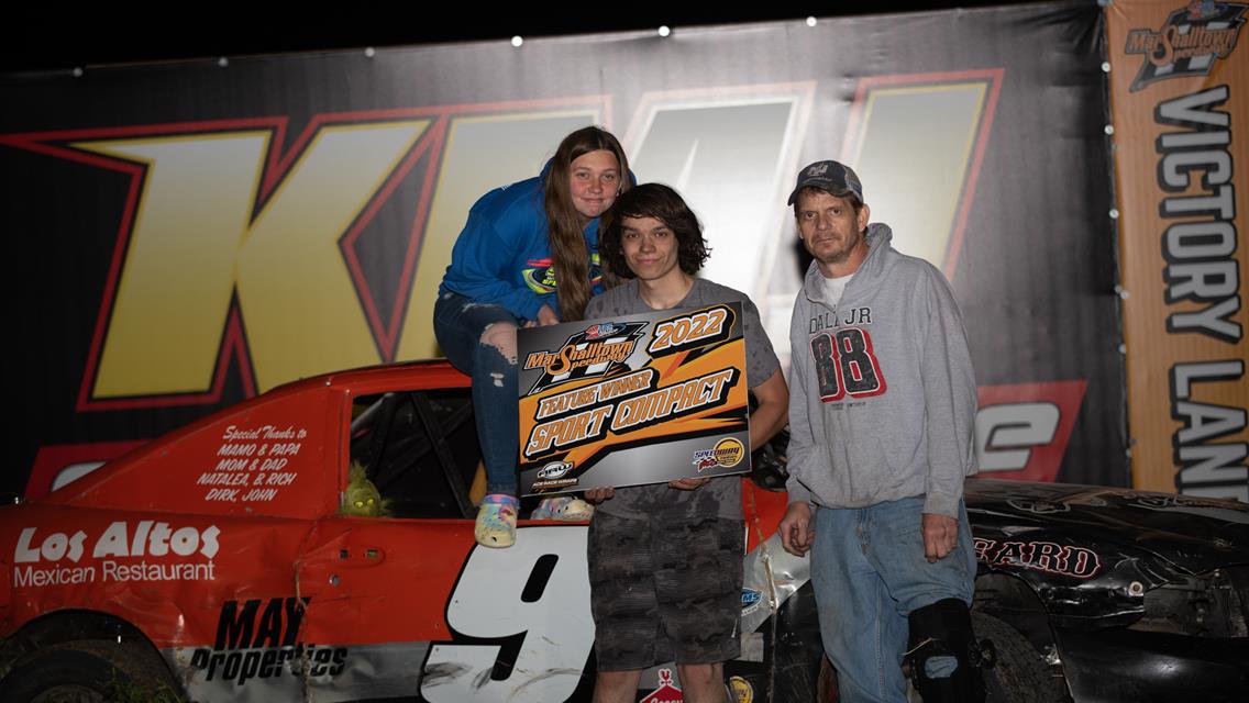 Logue Logs First Career Modified Win at the Marshalltown High Banks