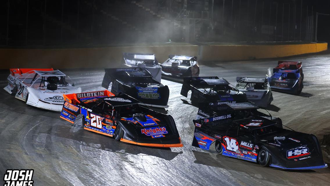 Senoia Raceway (Senoia, GA) – FloRacing Night in America presented by Kubota – Peach State Classic – November 14th-15th, 2025. (Josh James Artwork)