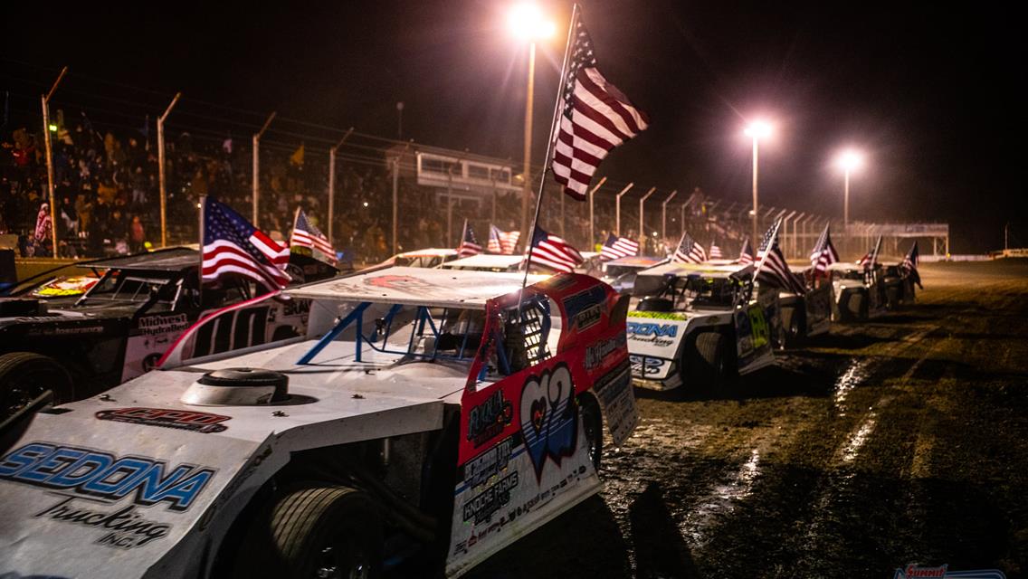 Humboldt Speedway (Humboldt, KS) – United States Modified Touring Series (USMTS) – King of America XI – March 25th-26th, 2022. (Tyler Rinken photo)