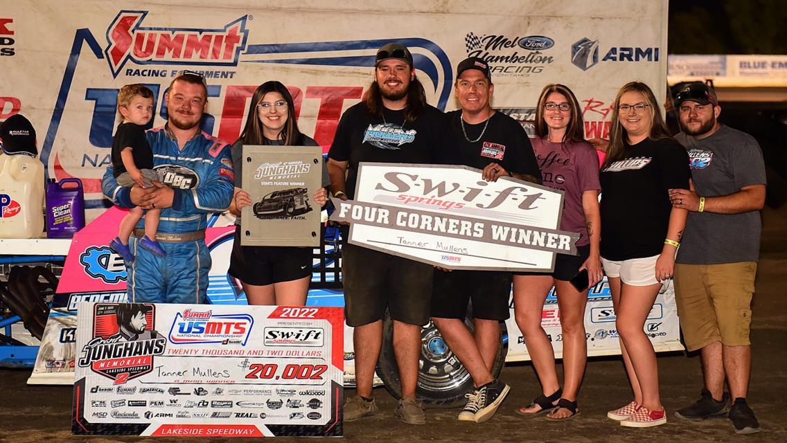 Lakeside Speedway (Kansas City, KS) – United States Modified Touring Series – Grant Junghans Memorial – August 12th, 2022. (Todd Boyd photo)