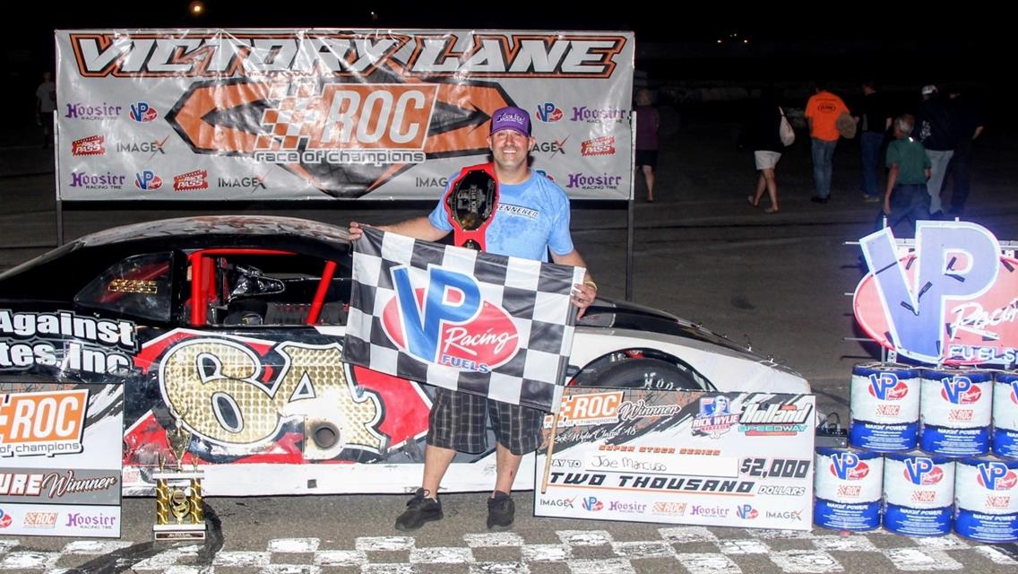 ANDY JANKOWIAK & JOE MANCUSO SHARE “BUD 100” LAURELS IN RACE OF CHAMPIONS COMPETITION AT HOLLAND INTERNATIONAL SPEEDWAY