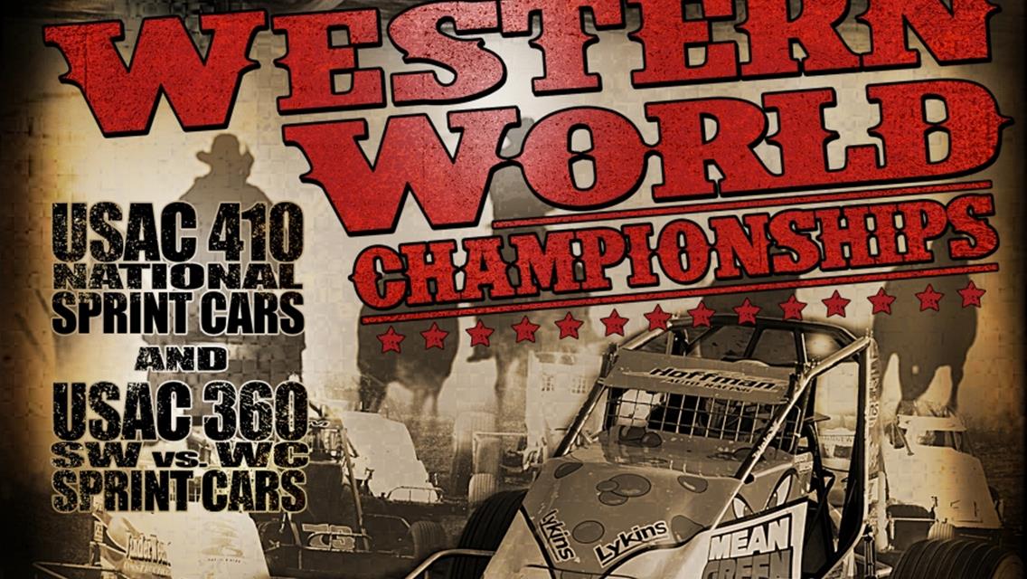 Sprints Close with "Western World Championships" at Tuscon