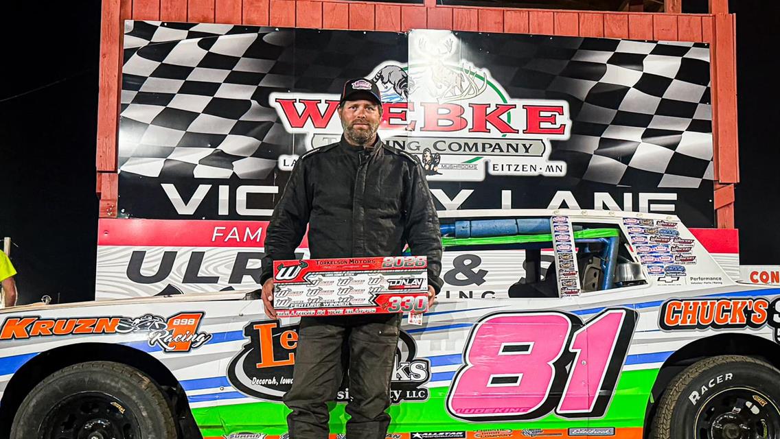 Hovden, Donlan, Ludeking and Riehle Rule Saturday Night at Winneshiek Raceway