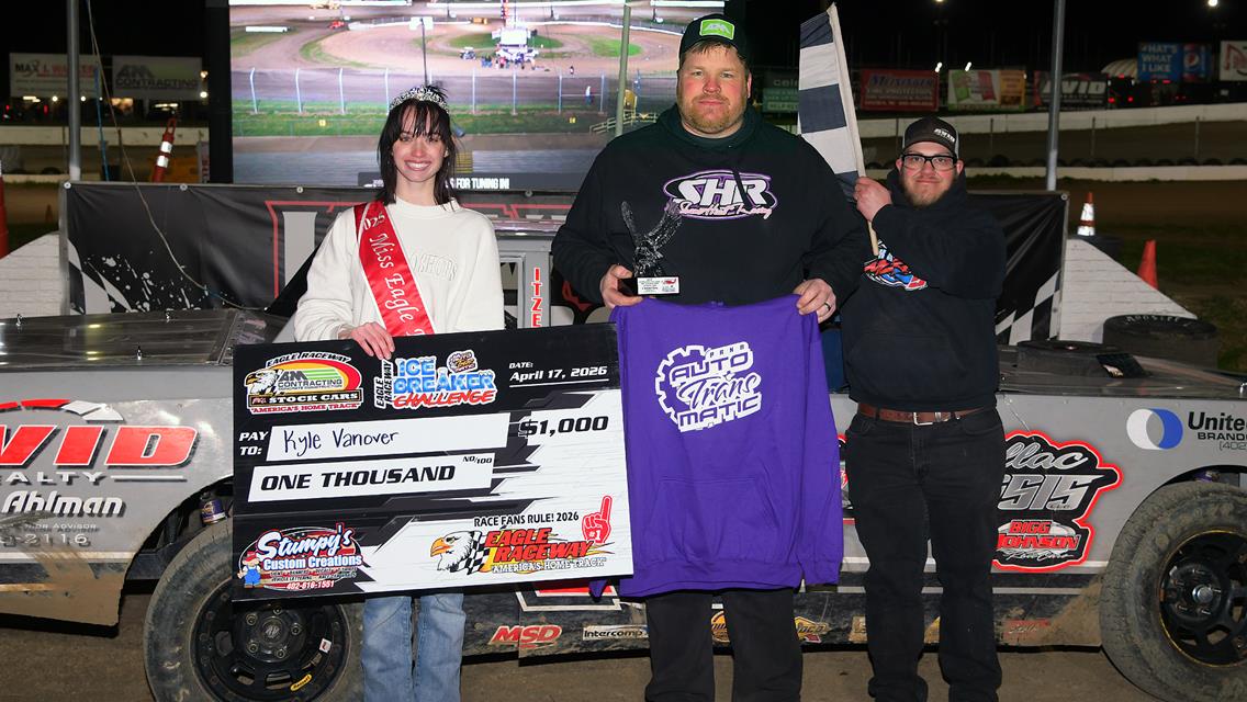 Grabouski, Brunssen, Vanover &amp; Peterson reap victory at Friday's Portion of the Ice Breaker Challenge