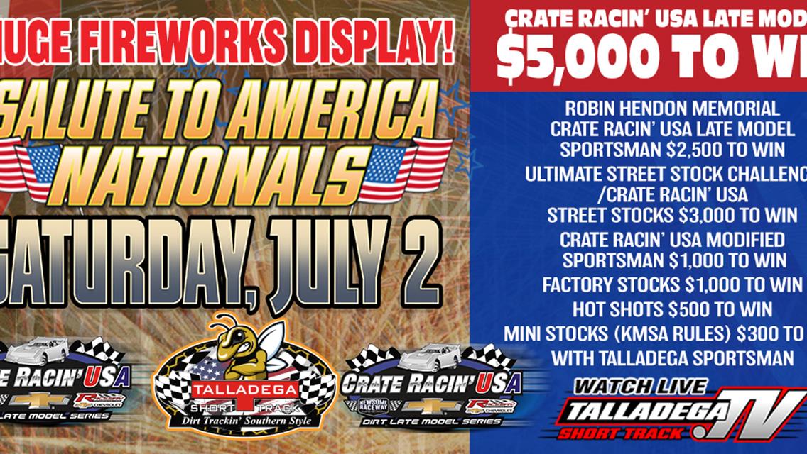 Talladega Short Track | July 2nd!