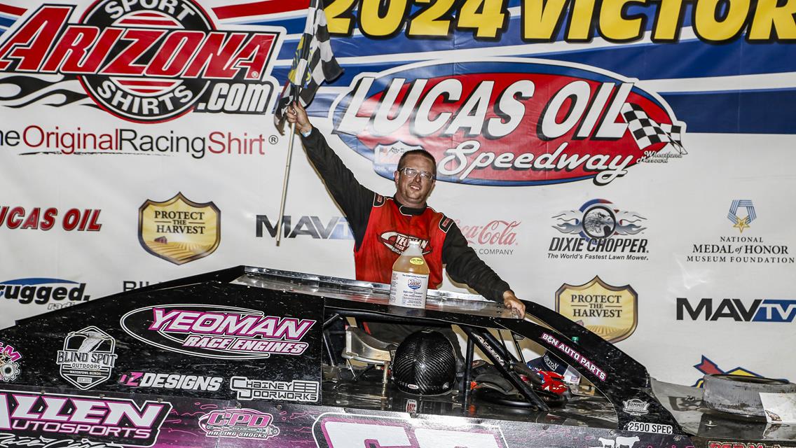 Lucas Oil Speedway Spotlight: Red-hot Gillmore streaks into Saturday&#39;s USRA B-Mod Twin 20s