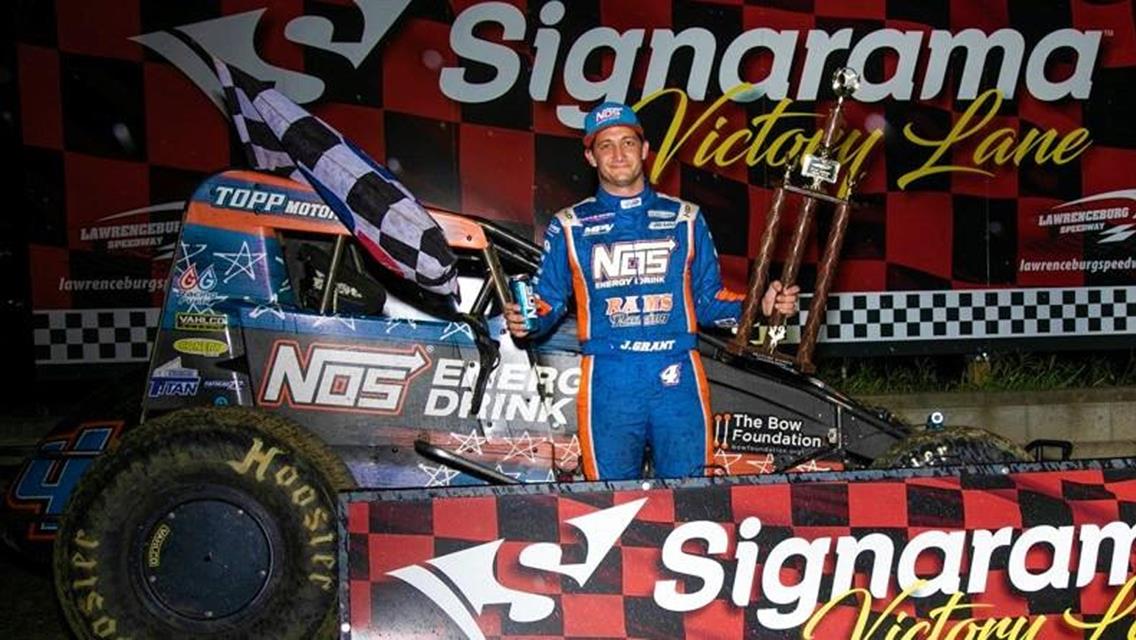 Grant sails to Indiana Sprint Week win at Lawrencenburg