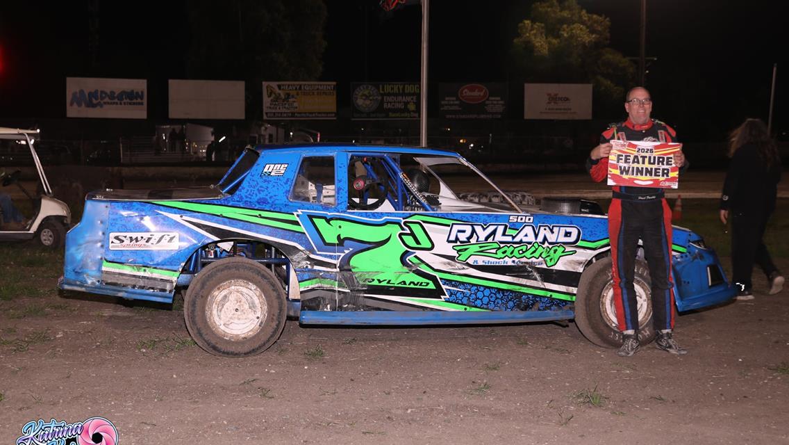 Blake Bower Wins Randy Larson Memorial Race At Antioch Speedway