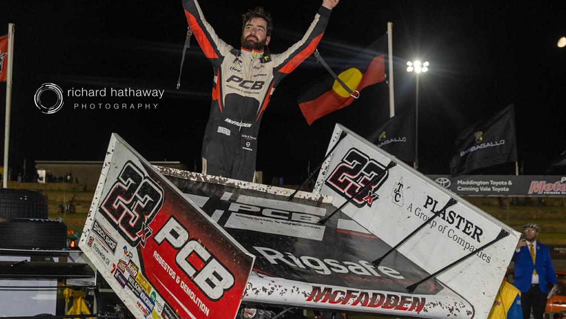 McFadden wins Barbagallo Mr Australian Sprintcar Nationals prelim