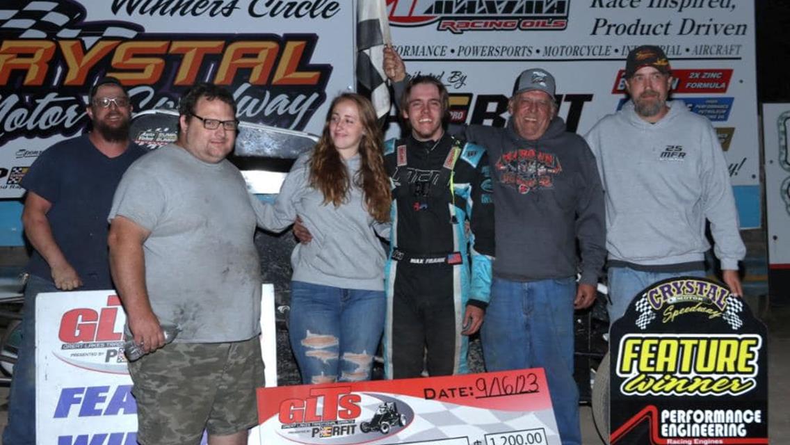 MAX FRANK WINS AT THE SHORT TRACK CHAMPIONSHIP
