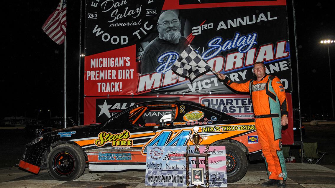Stemler Wins 32nd Annual WoodTic at Merritt Speedway for 10K