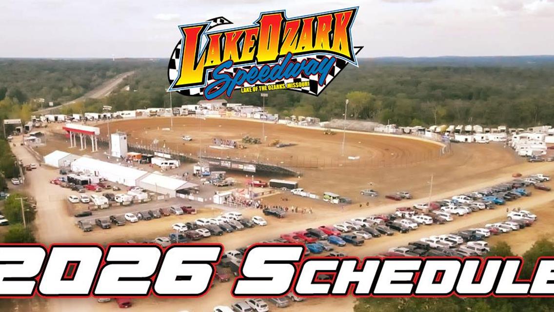 Lake Ozark Speedway Unveils 2026 Season Schedule
