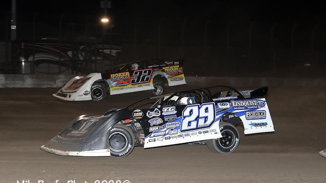 Davenport Speedway (Davenport, IA) – World of Outlaws Case Late Model Series – Quad Cities 150 – August 25th-27th, 2022. (Mike Ruefer photo)