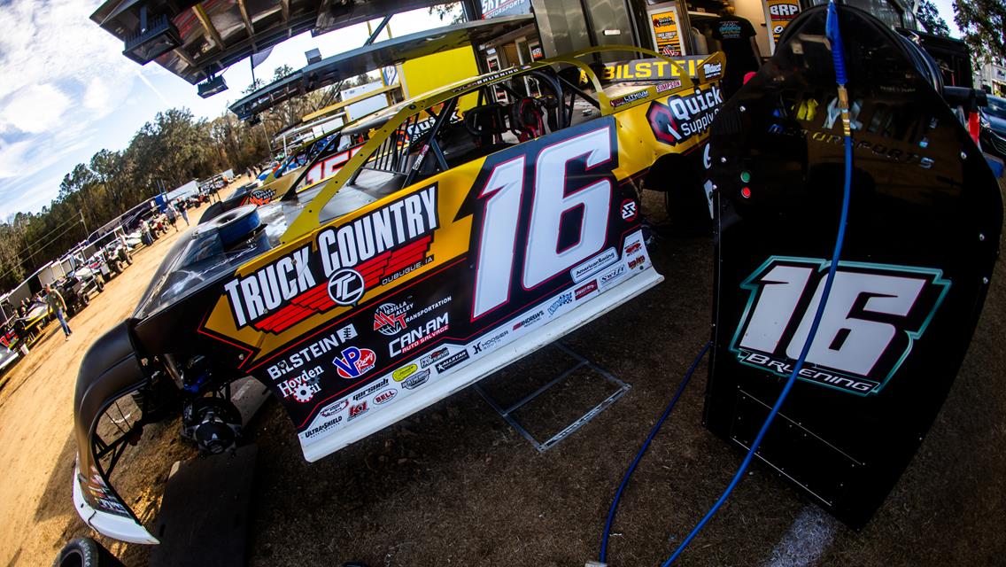 All-Tech Raceway (Lake City, Fla.) – Lucas Oil Late Model Dirt Series – Winter Nationals – January 30th-February 1st, 2025. (Heath Lawson Photo)