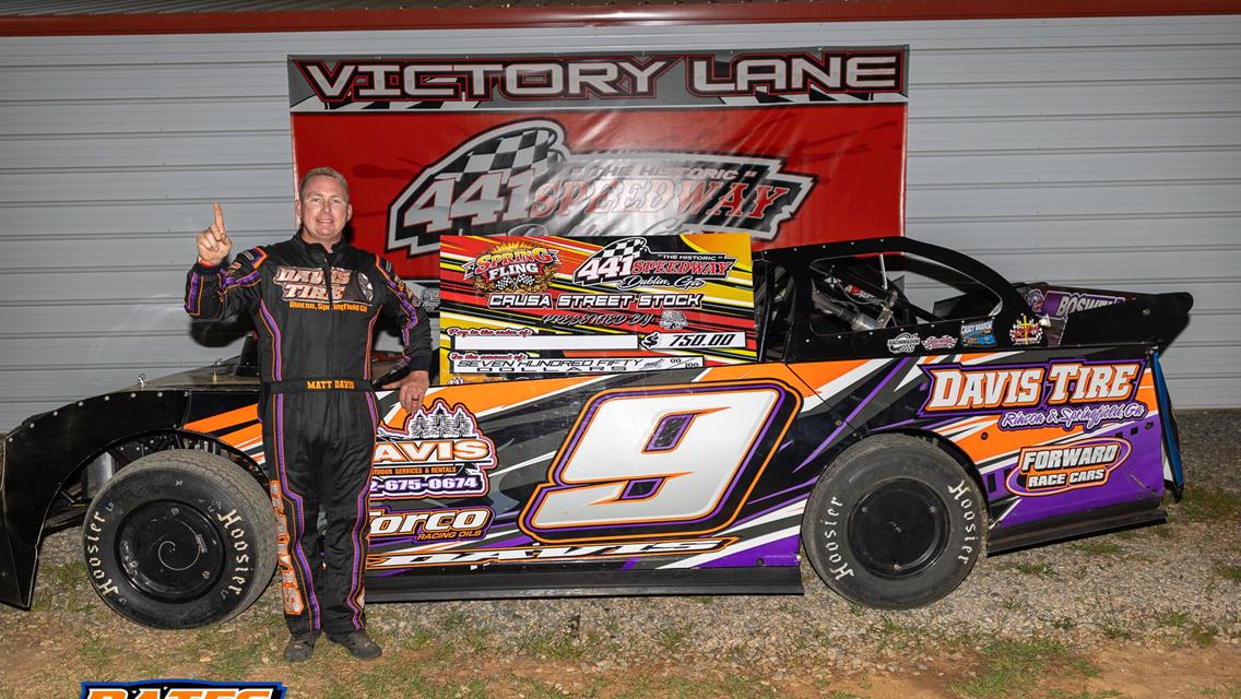 Gay and Davis Score Easter Spring Fling Victories at The Historic 441 Speedway