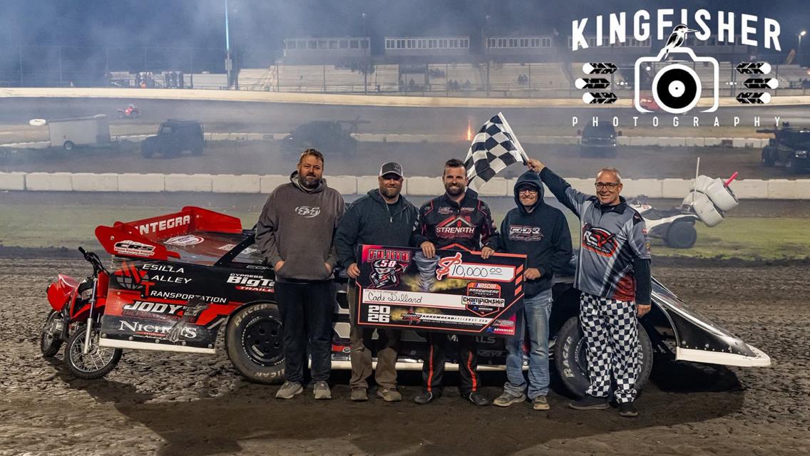 Dillard Strikes First In Fujita 50 Opener At Arrowhead Speedway