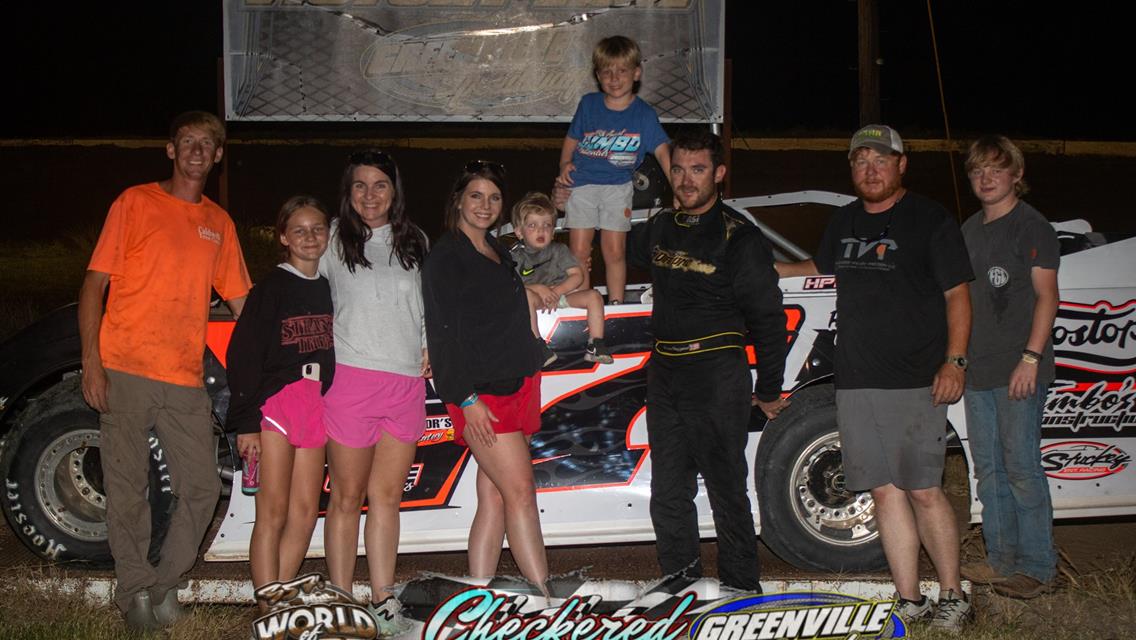 Hazzard, Hawkins Go to Victory Lane at Greenville Speedway