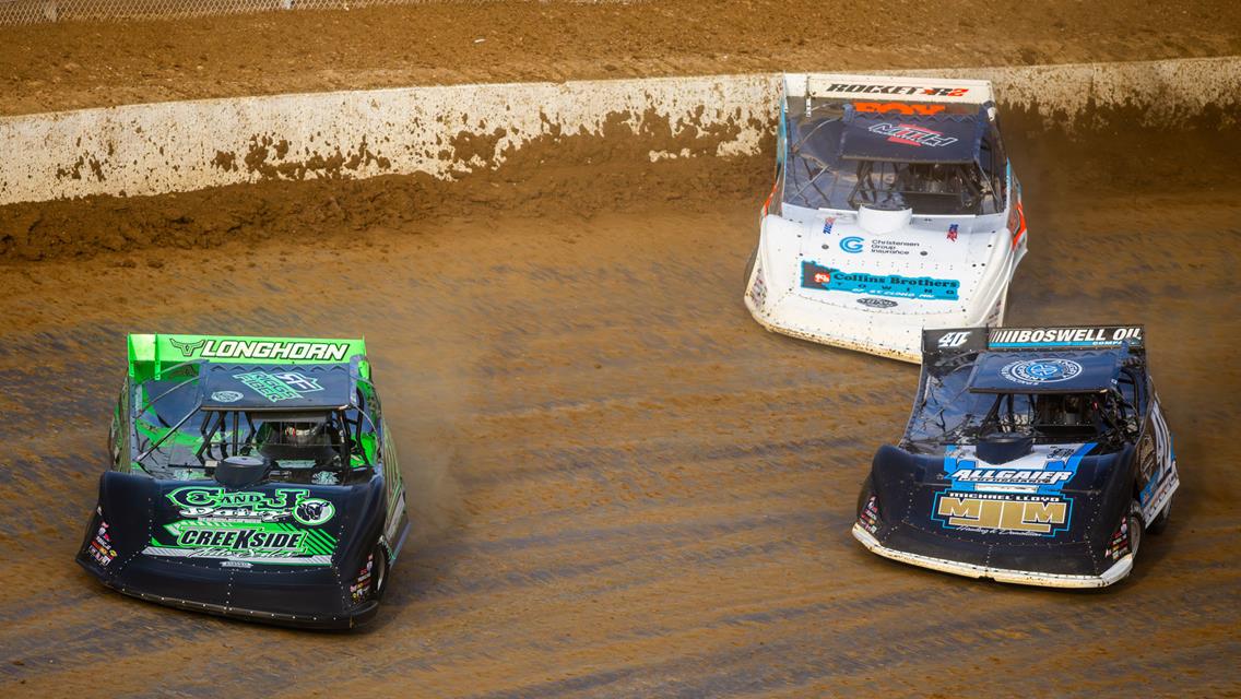 Atomic Speedway (Chillicothe, OH) – Lucas Oil Late Model Dirt Series – Buckeye Spring 50 – March 29, 2026. (Heath Lawson Photo)