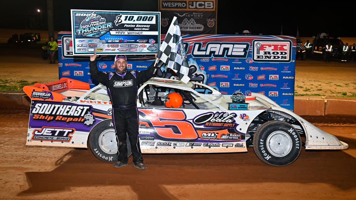 Mark Whitener nets $10,000 in David Brackett &amp; Danny Carswell Memorial at Penton Raceway