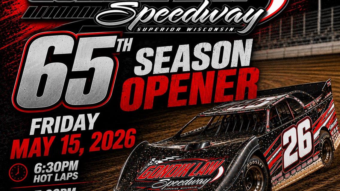 Gondik Law Speedway Roars Back to Life for 65th Annual Season Opener Friday Night