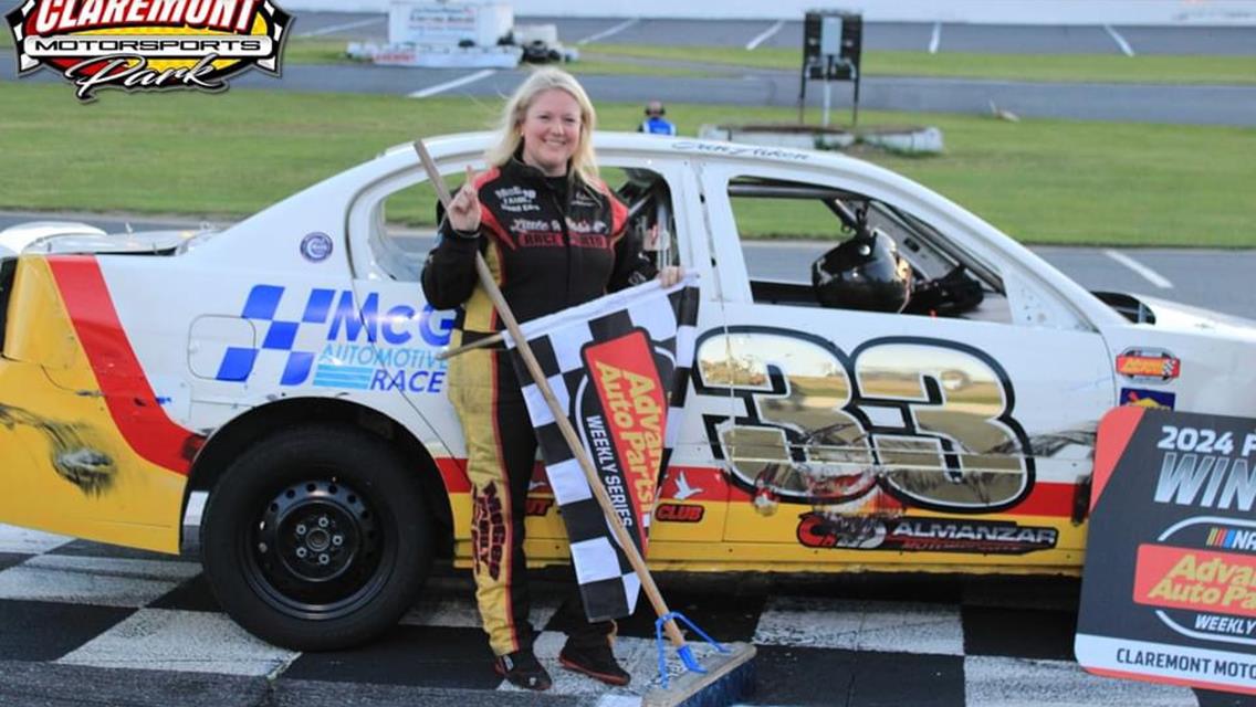 Last Lap Pass Nets Zahensky First Asetex Tire &amp; Auto Sportsman Modifieds Main Event!!