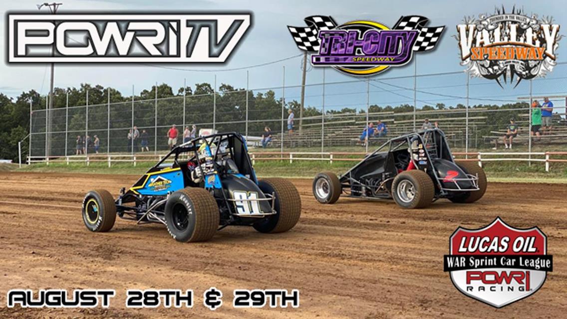POWRi WAR head to Tri-City and Valley Speedways
