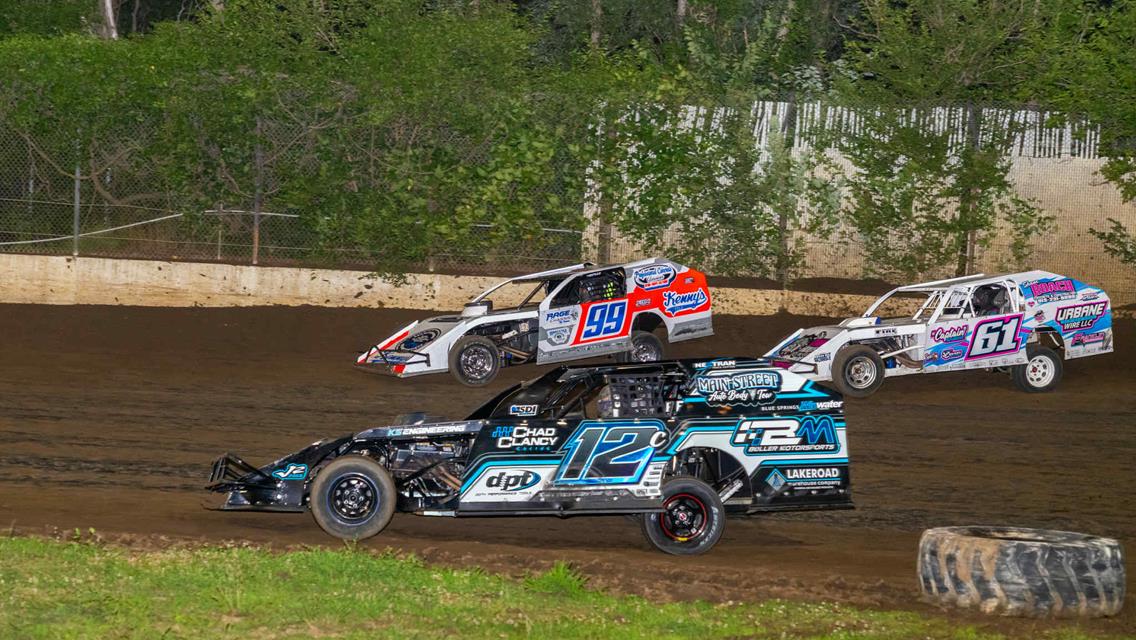 Marrant, Poe, Clancy, Galvin, and Schultz Victorious at Central Missouri Speedway!