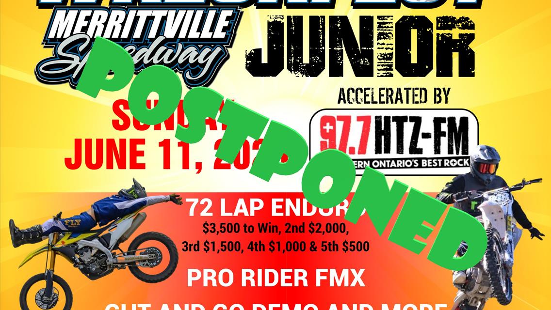 Wreckfest Jr. Postponed to July 2nd