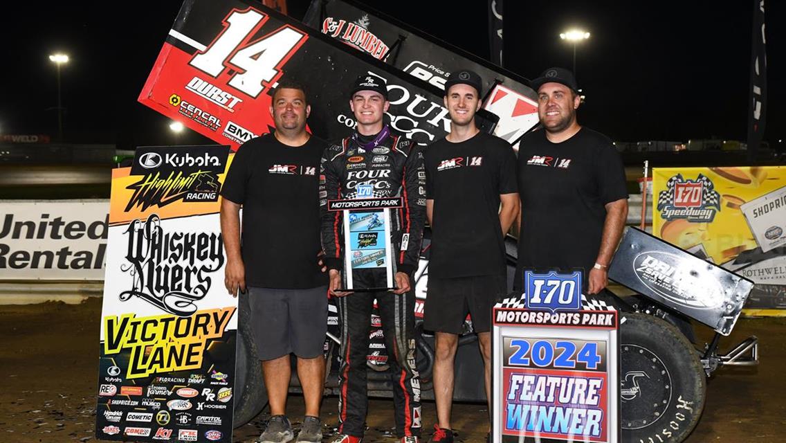 LATE-DAY MAGIC: COREY DAY POUNCES ON CHASE RANDALL IN FINAL LAPS AT I-70 FOR FOURTH HIGH LIMIT WIN OF 2024