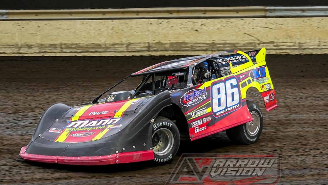 Beard Is King Of The Cow Patty At Old No. 1 Speedway