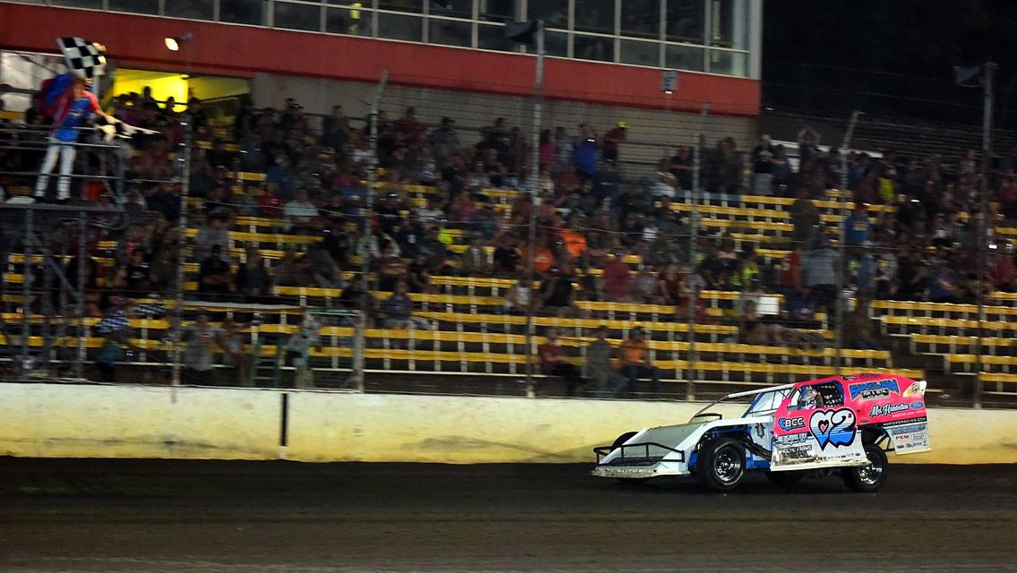 Lakeside Speedway (Kansas City, KS) – United States Modified Touring Series – Grant Junghans Memorial – August 12th, 2022. (Todd Boyd photo)