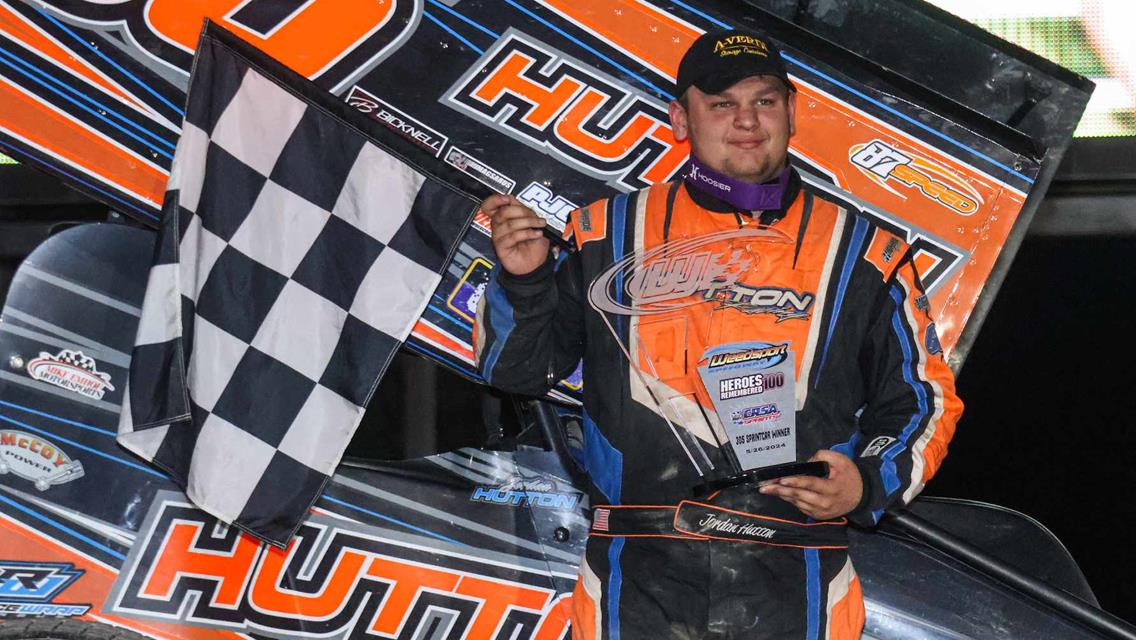 Hutton Drives Through to take Second Win of Season at Weedsport