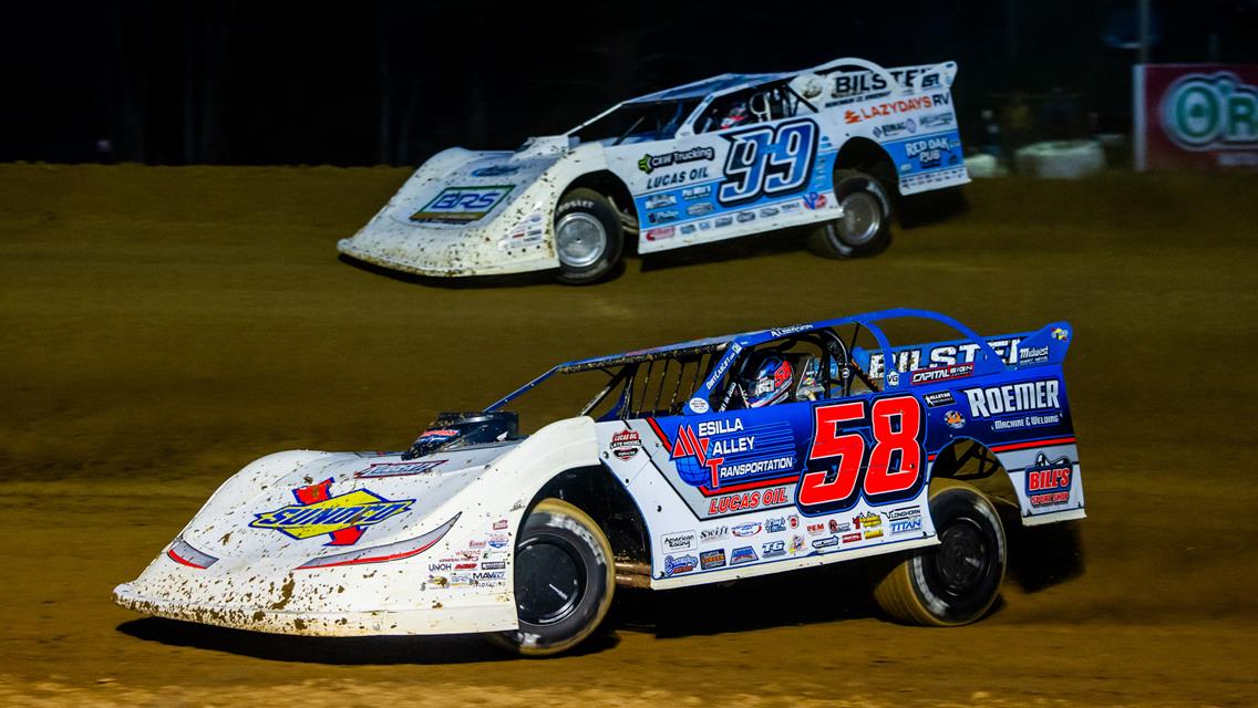 Brownstown Speedway (Brownstown, IN) – Lucas Oil Late Model Dirt Series – Indiana Icebreaker – March 21st, 2025. (Heath Lawson Photo)