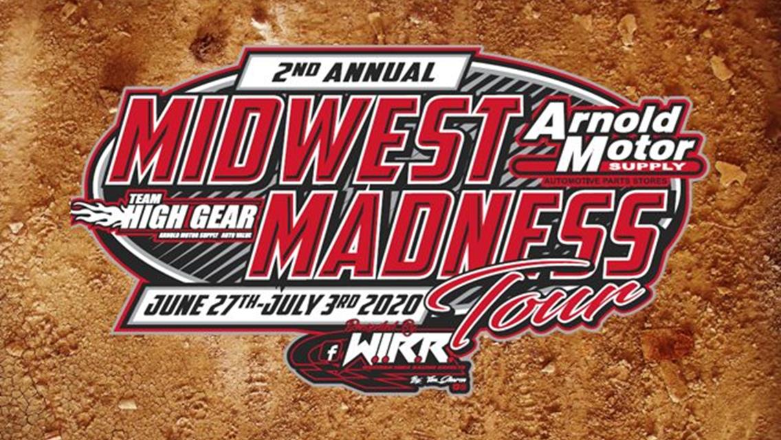 The IMCA Midwest Madness Tour invades Park Jefferson Monday, June 28