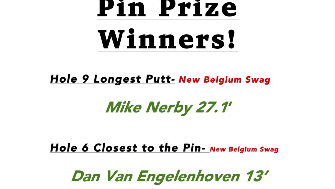 Fargo 4 Person Scramble Results!