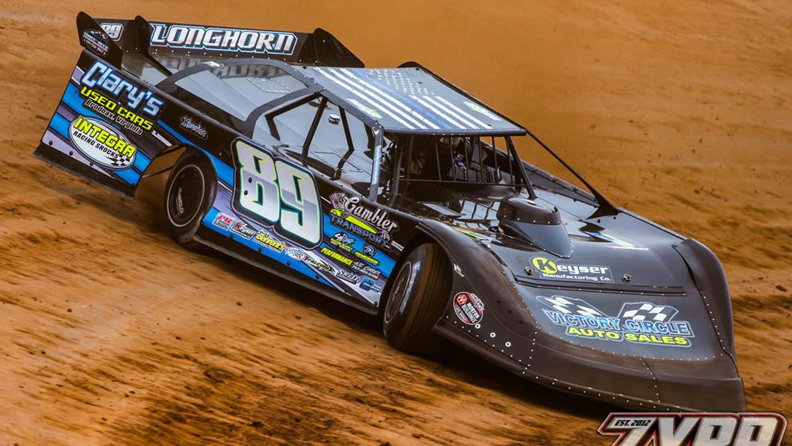 Dirt Track at Charlotte (Concord, NC) – World of Outlaws Morton Buildings Late Model Series – NGK NTK World Finals – November 5th-6th, 2021. (Zach Yost photo)