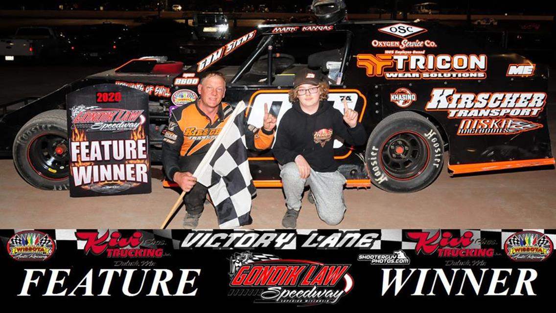 SABRASKI AWESOME AT GONDIK LAW SPEEDWAY